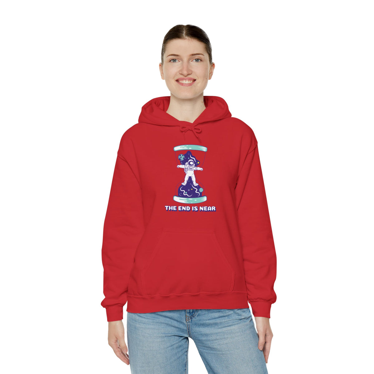 funny astronaut hoodie-Funny Astronaut Sci-Fi Hoodie