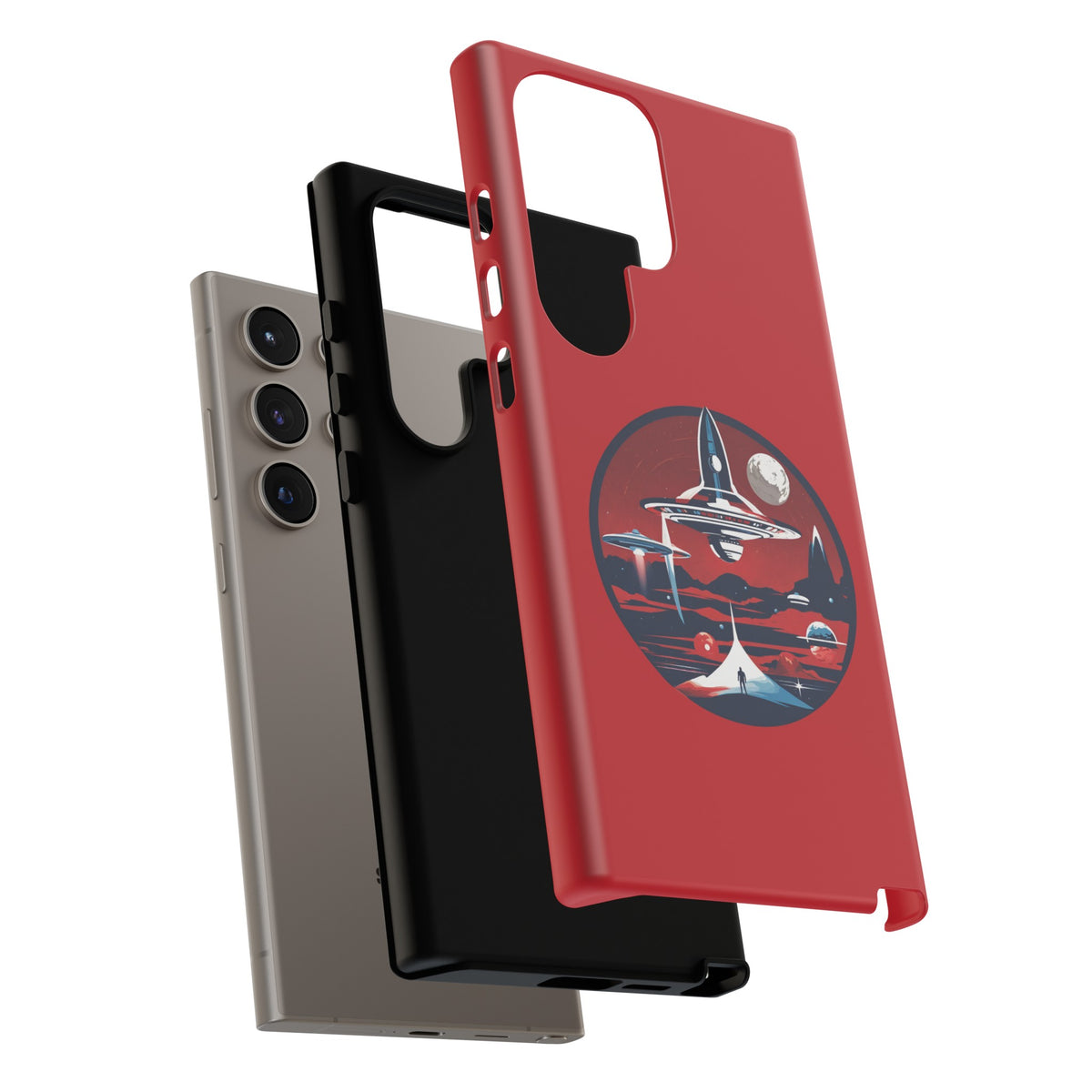 Space Art Mobile Case | Let's Escape Astronaut