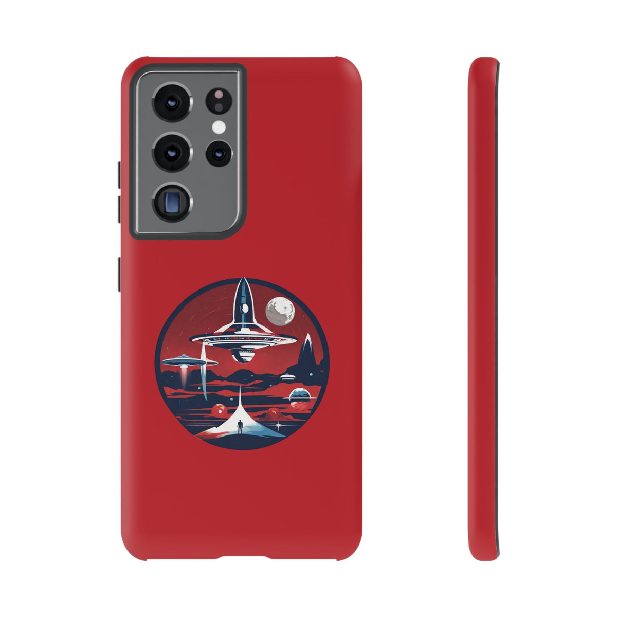 Space Art Mobile Case | Let's Escape Astronaut