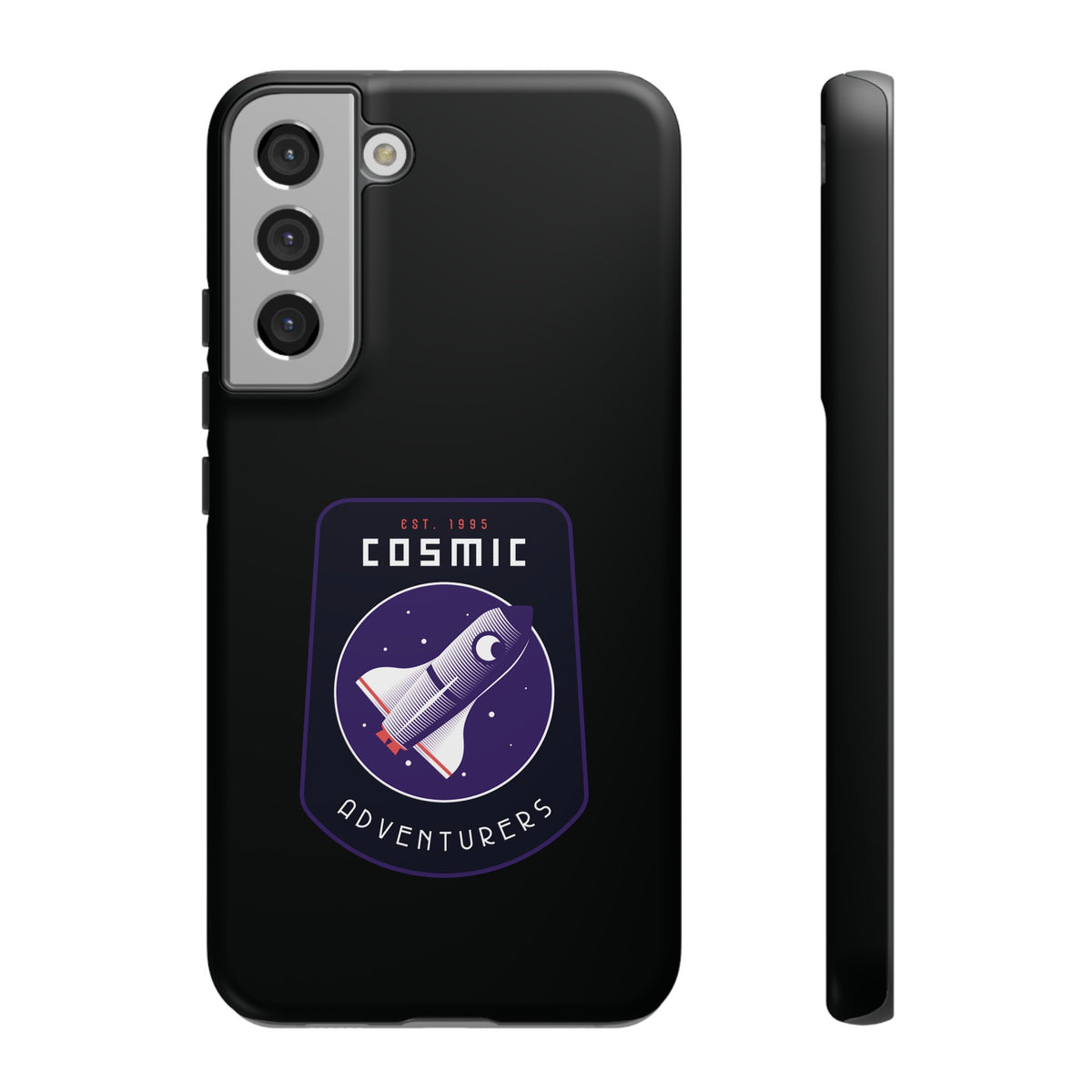 Cosmic Adventurers Sign Sci-Fi Samsung Galaxy Mobile Cases