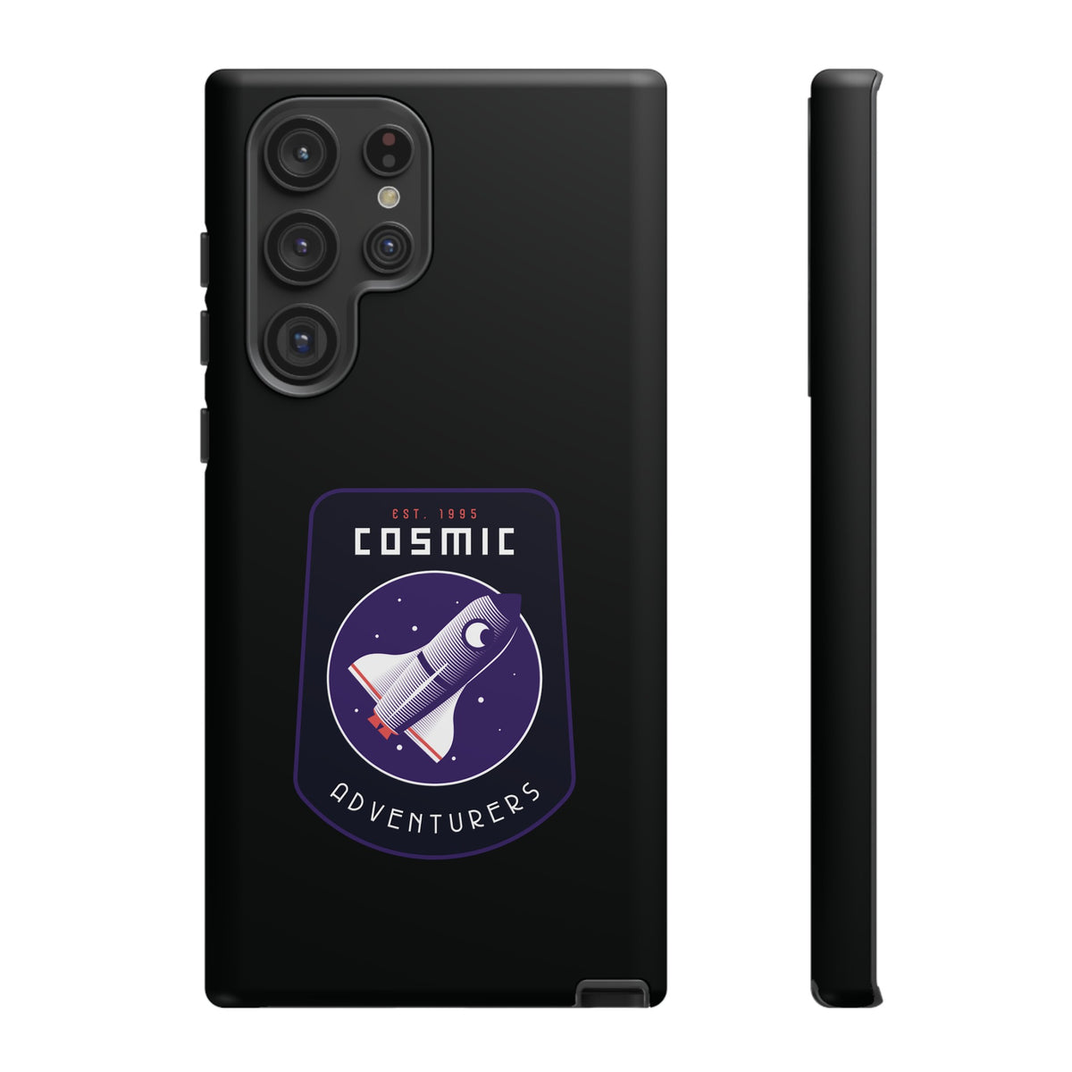Cosmic Adventurers Sign Sci-Fi Samsung Galaxy Mobile Cases