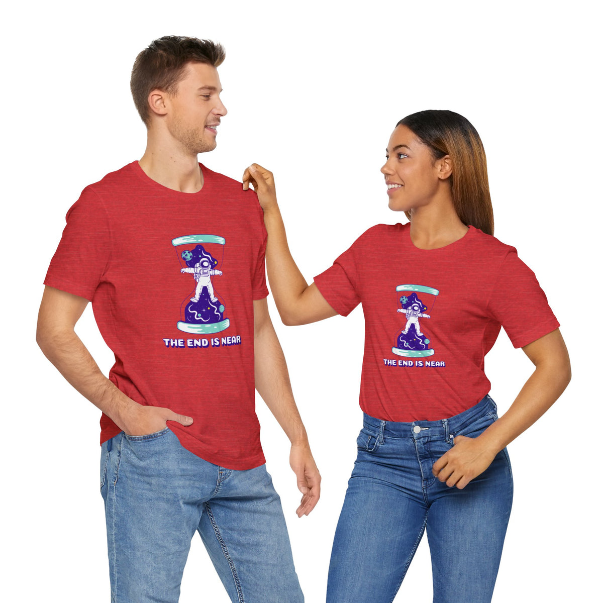 t-shirt-Astronaut Funny Sci-Fi T-Shirt - The End is Near