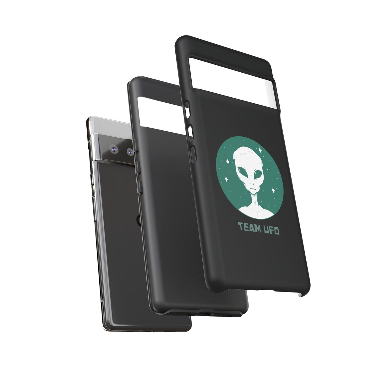 Sci-Fi Google Pixel Cases - Team UFO Mobile Protection