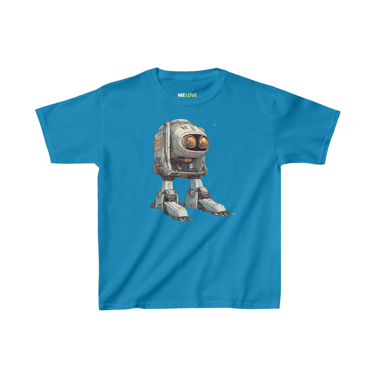 Rusty Robot SpaceArt Kids Heavy Cotton Tee-welovescifi.net
