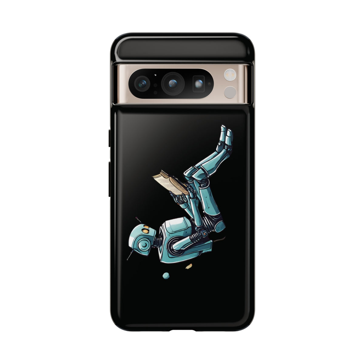 Robot Space Art Mobile Cases | Read Like a Robot