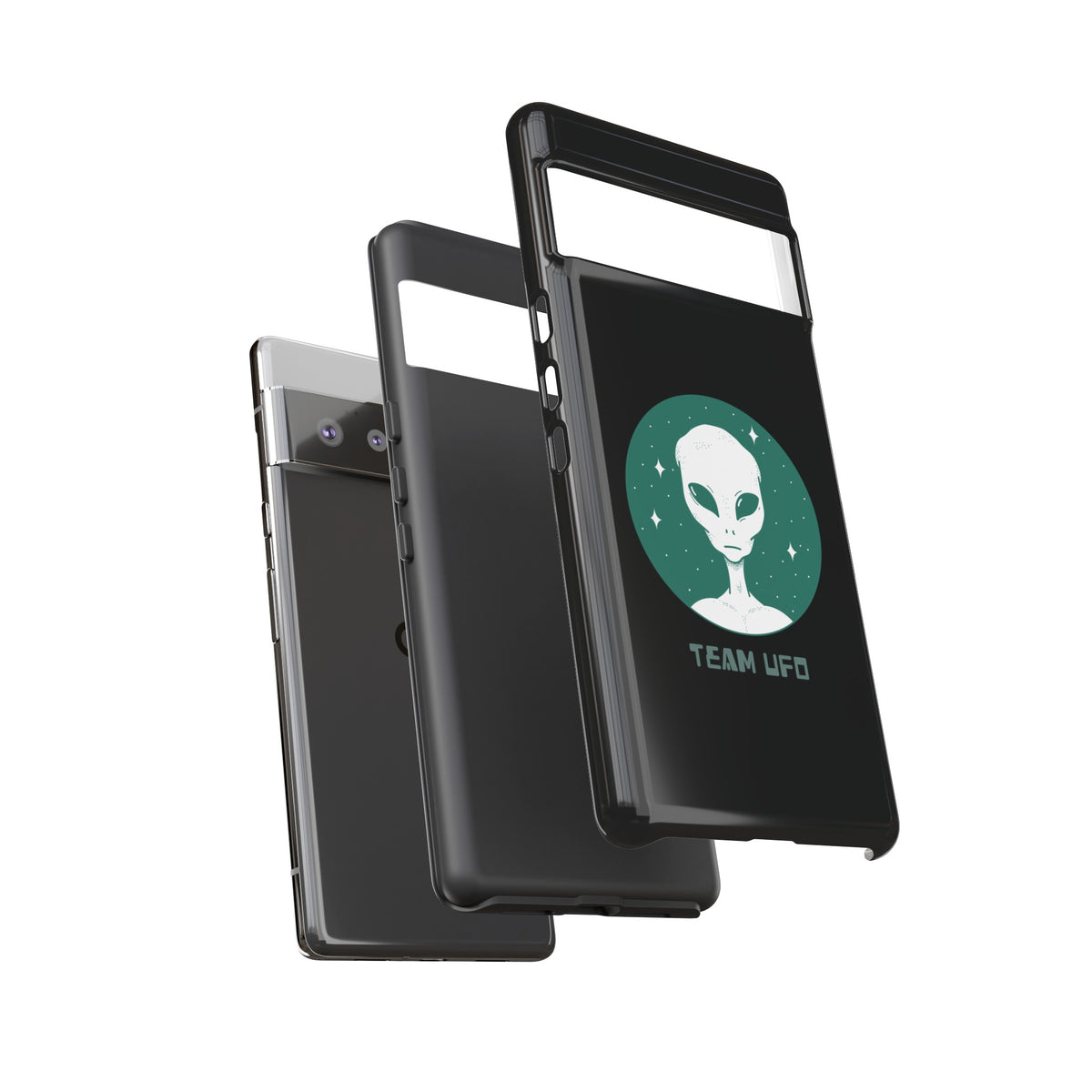 Sci-Fi Google Pixel Cases - Team UFO Mobile Protection