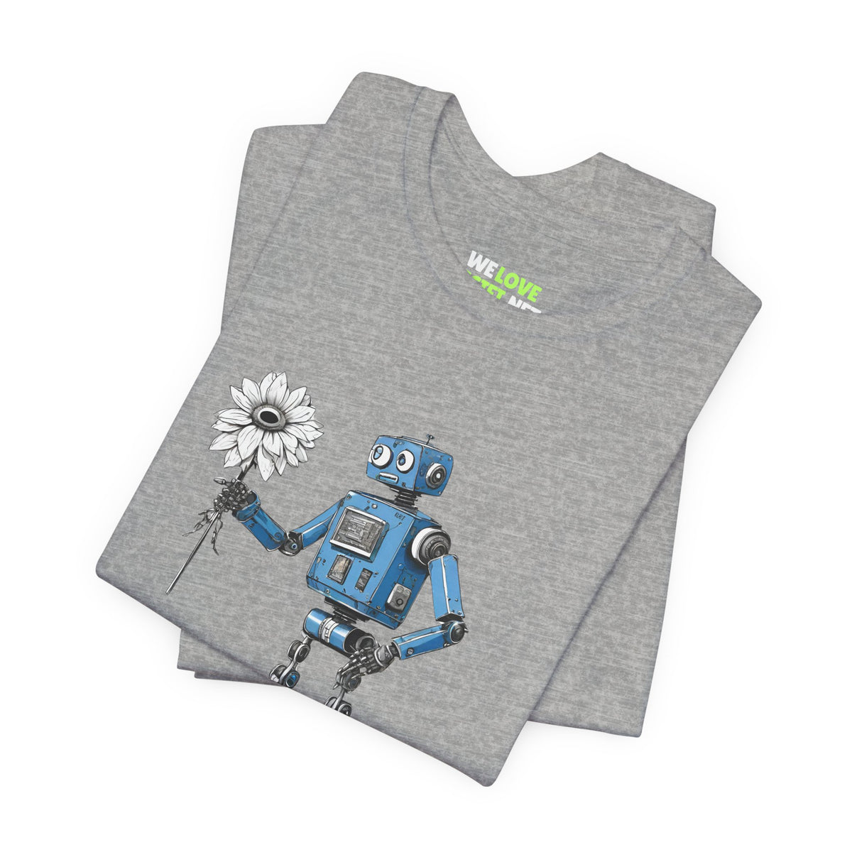 Robot Space T-Shirt - Maybe Baby Sci-Fi Art | WeLoveSciFi