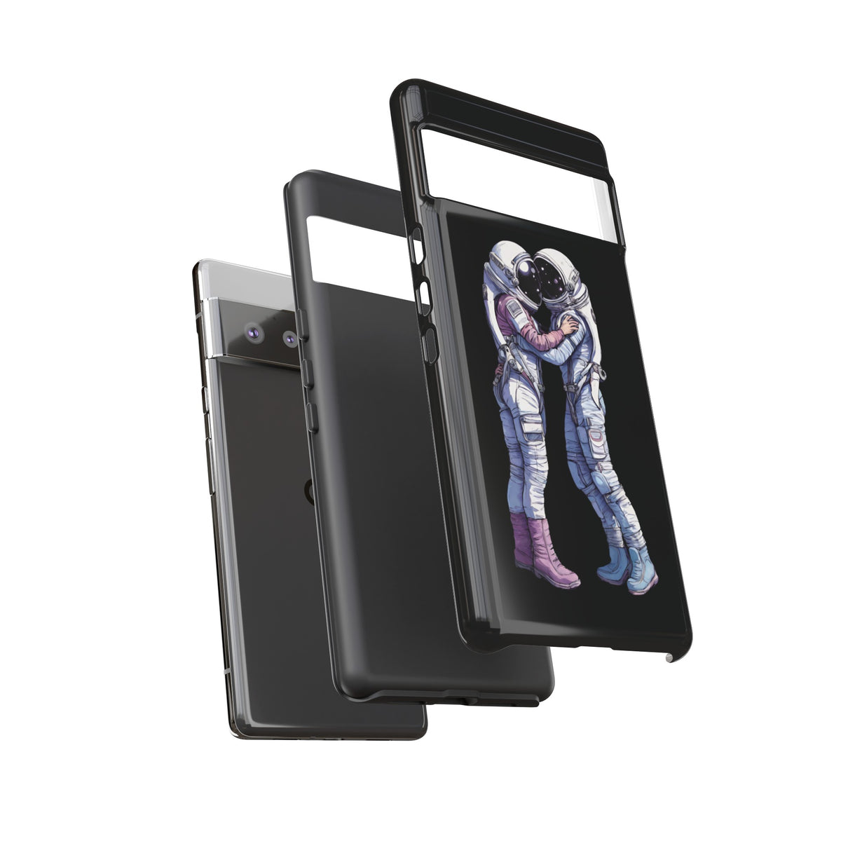 Until Next Time SpaceArt Astronaut Tough Google Pixel Mobile Cases-welovescifi.net