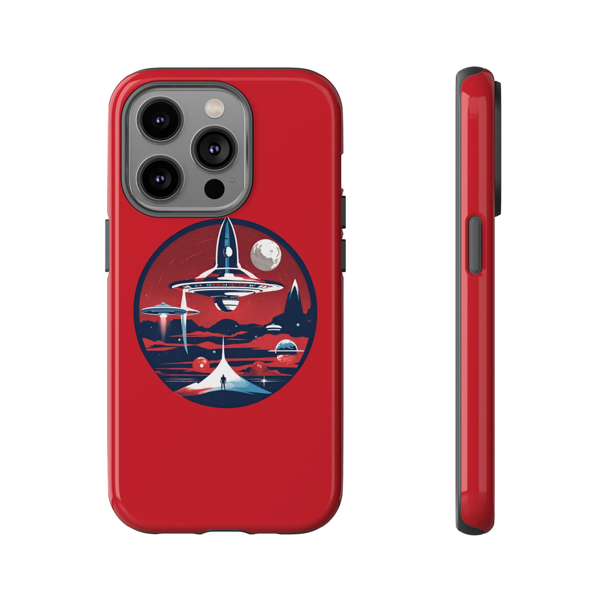 Space Art iPhone Cases | Sci-Fi Tough Mobile covers