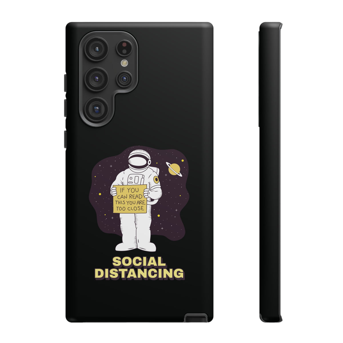 Social Distancing Astronaut Mobile Case