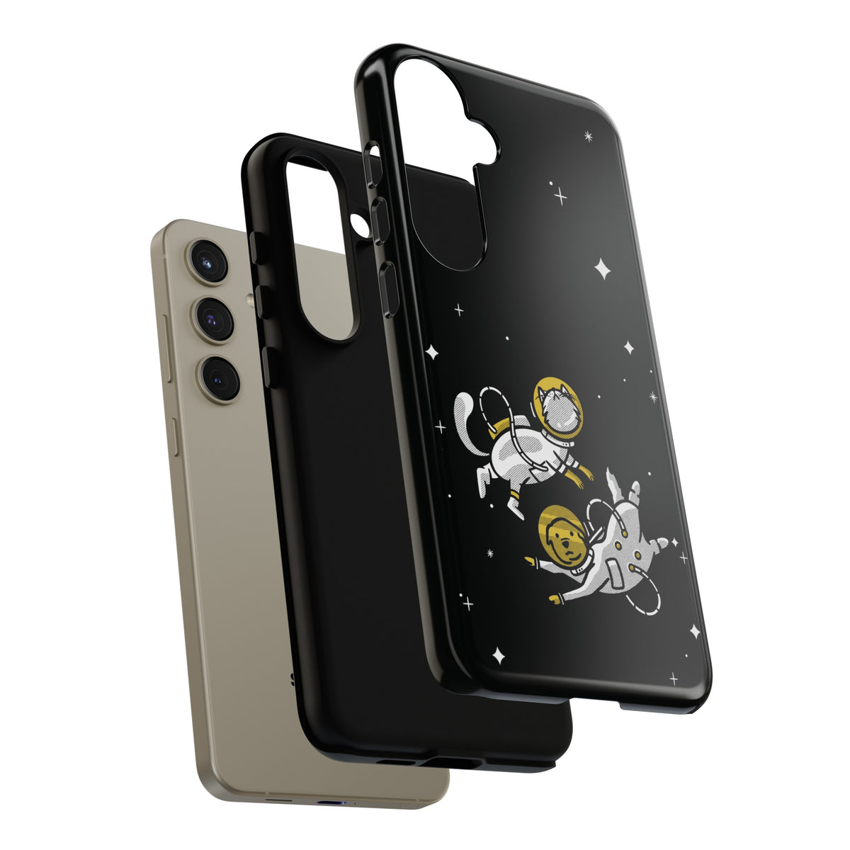 Astronaut Friends Dog Cat Sci-Fi Tough Samsung Galaxy