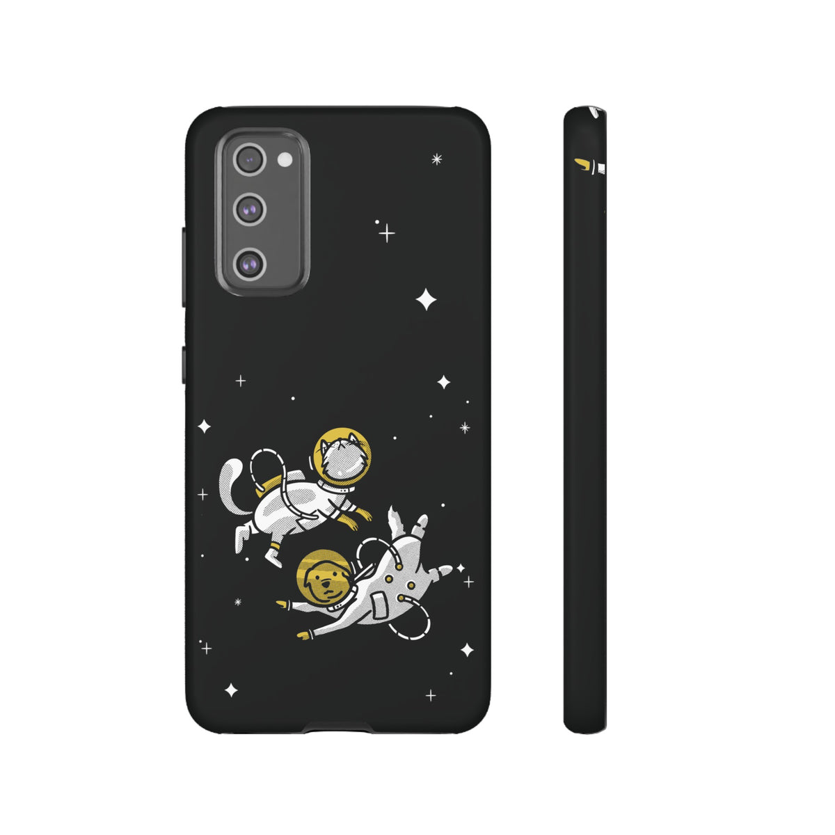 Astronaut Friends Dog Cat Sci-Fi Tough Samsung Galaxy