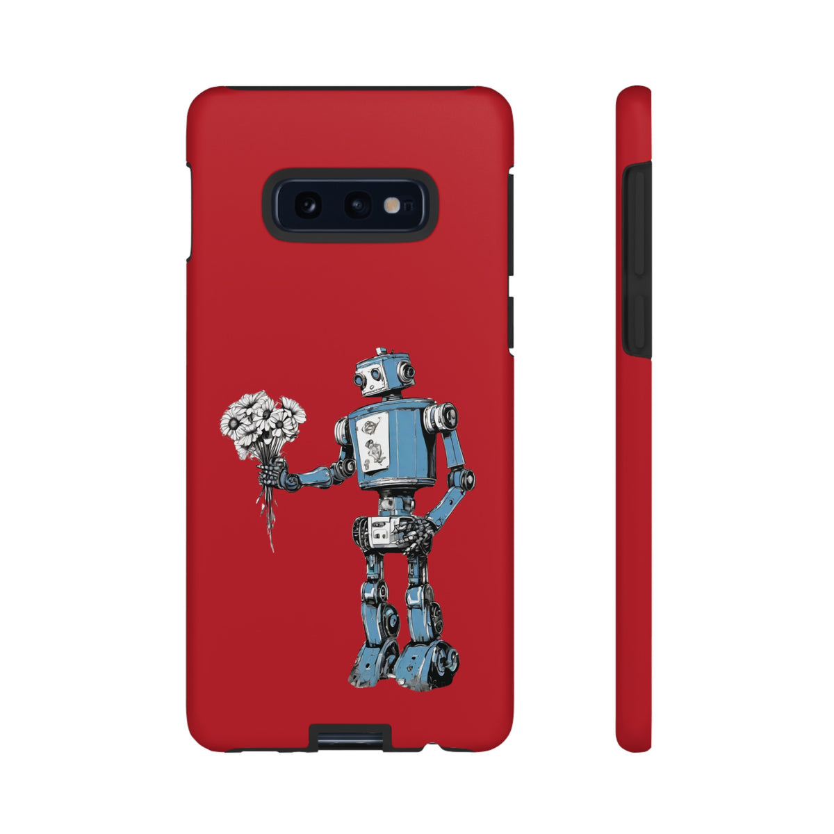 Maybe Baby Robot SpaceArt Tough Samsung Galaxy Mobile Cases