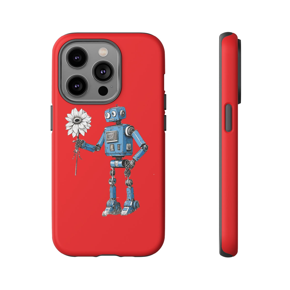 Maybe Baby Robot Spaceart Tough iPhone Mobile Cases