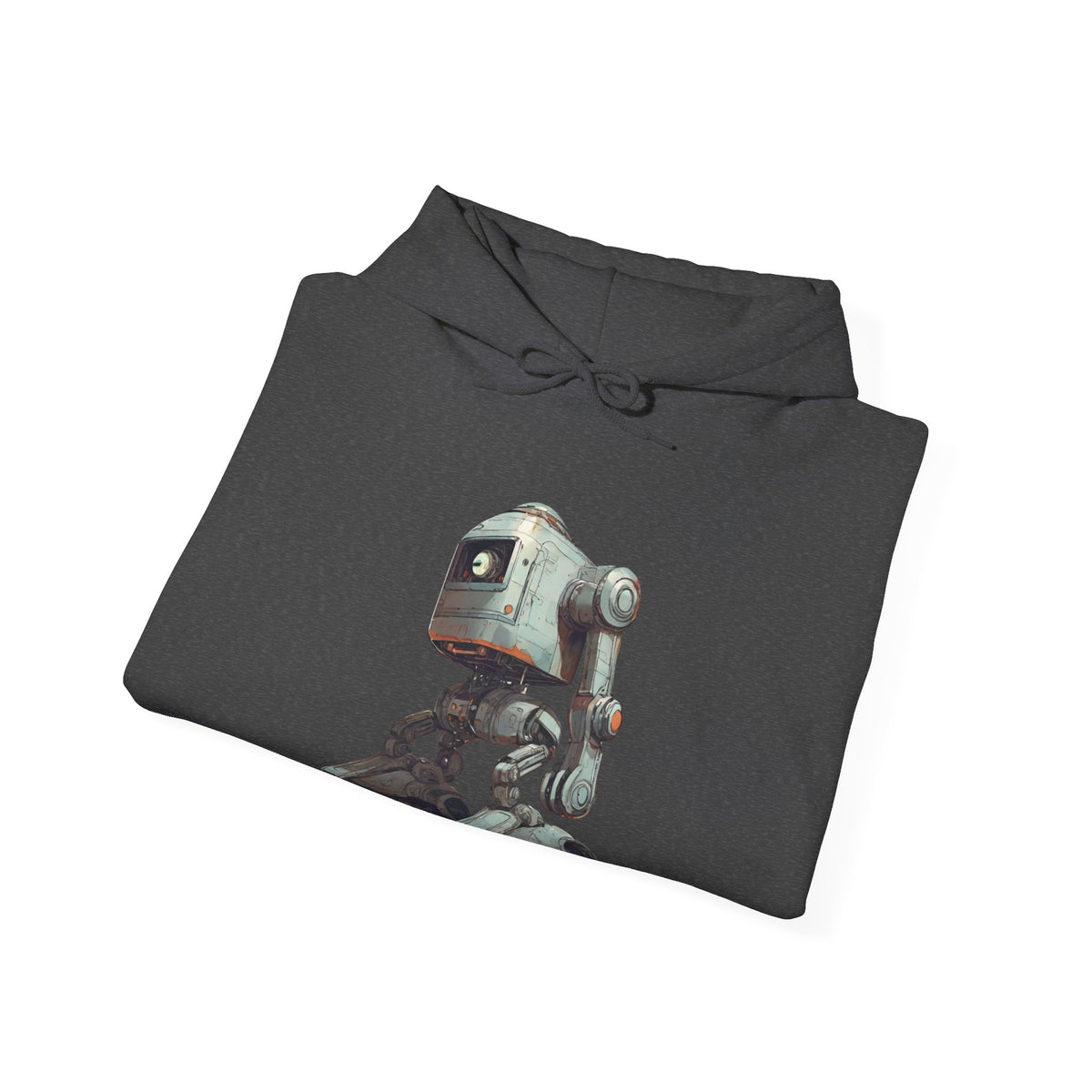 Robot Spaceart Hoodie - Ready-to-Go Sci-Fi Apparel