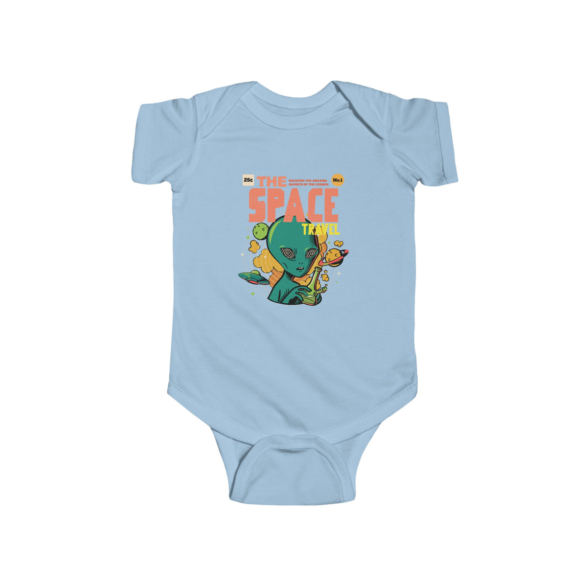 Space Travel Alien Retro UFO Bodysuit | WeLoveSciFi