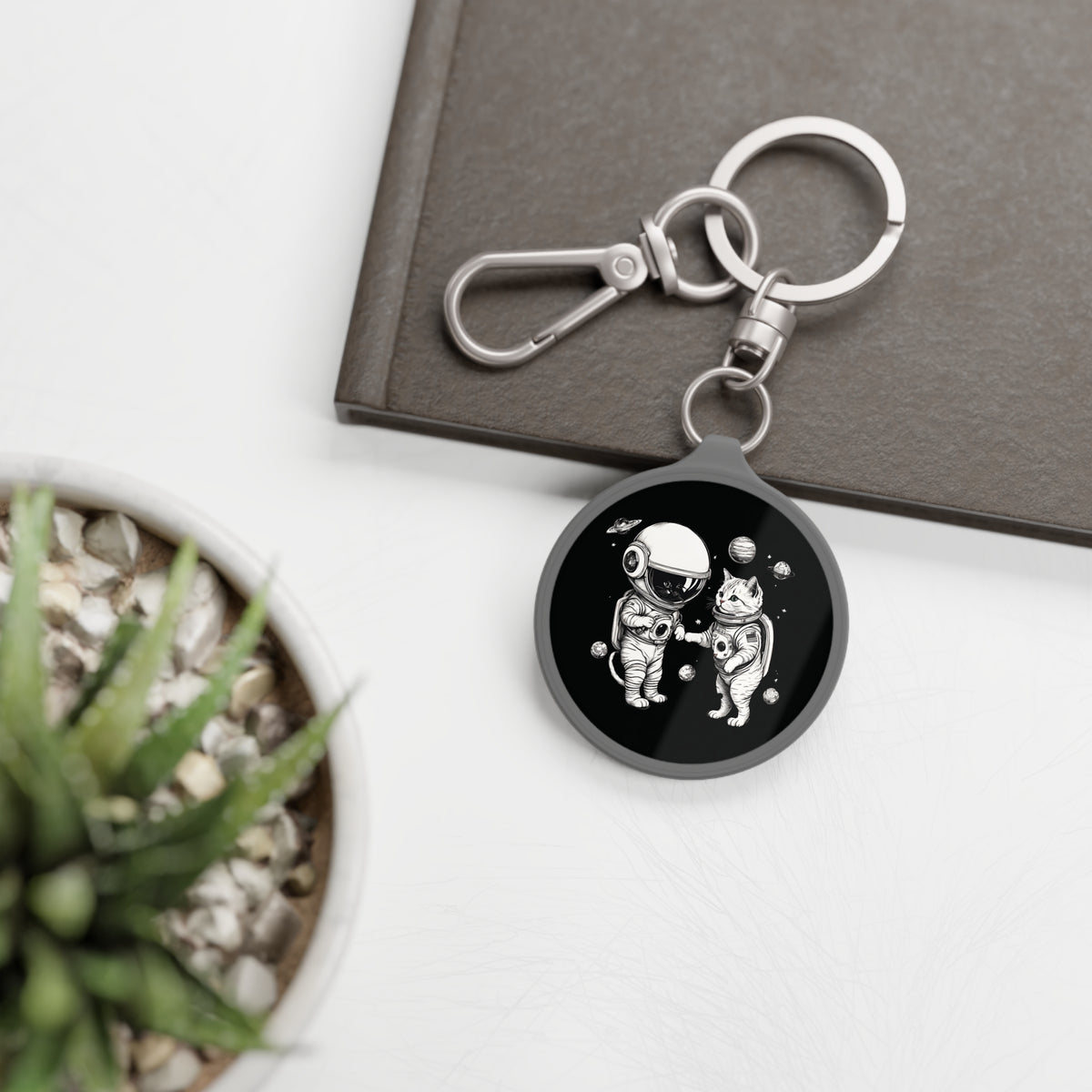 Space Kitties Keyring Tag-welovescifi.net