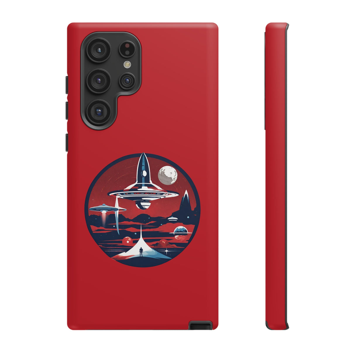 Space Art Mobile Case | Let's Escape Astronaut
