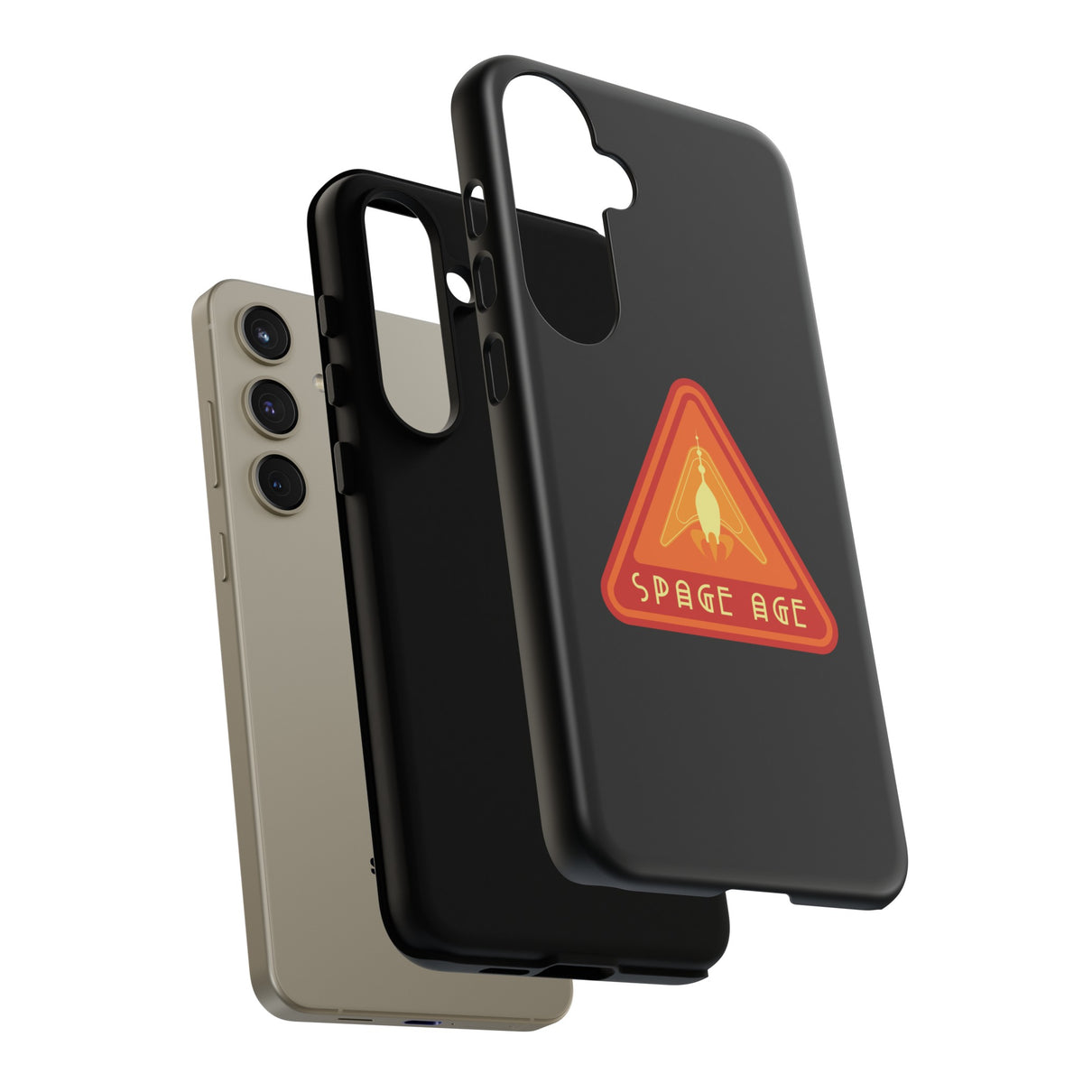 Space Age Retro Sign Samsung Galaxy Cases