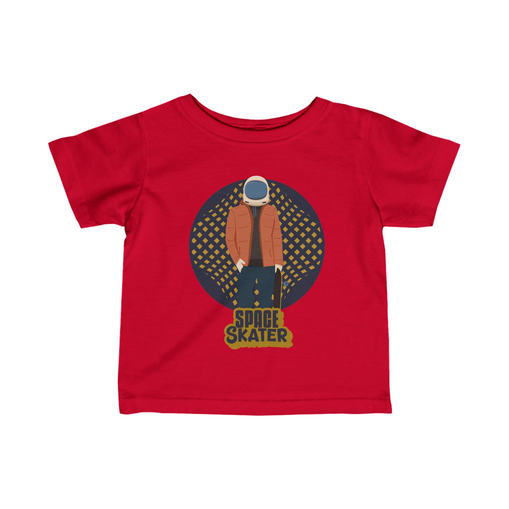 Space Skater Astronaut Infant Fine Jersey Tee