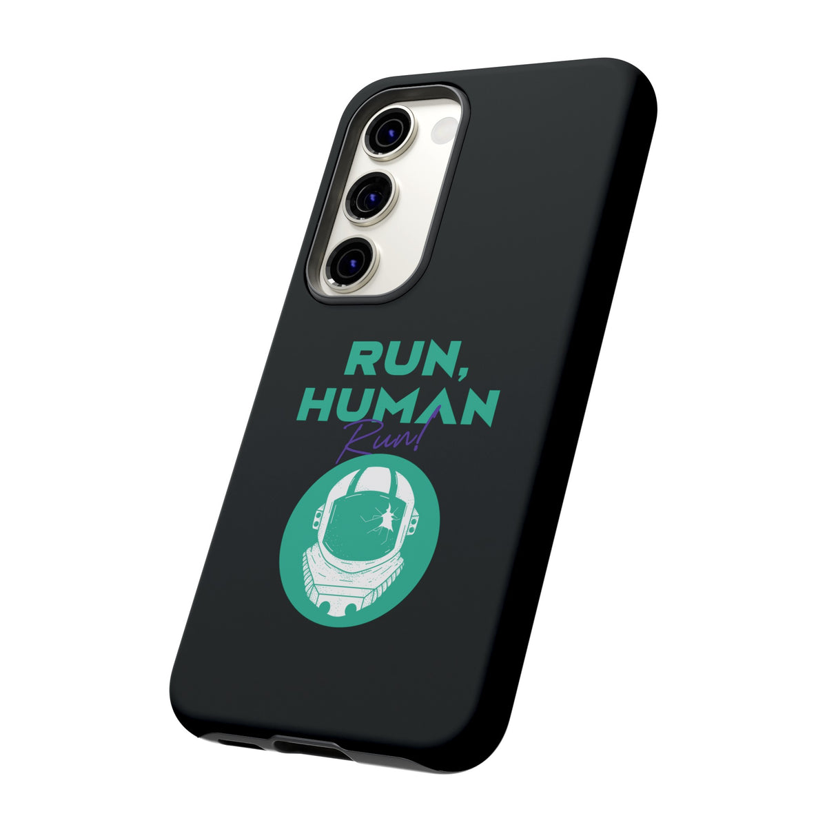 Run Human Run - Sci-Fi Tough Samsung Galaxy Mobile Cases