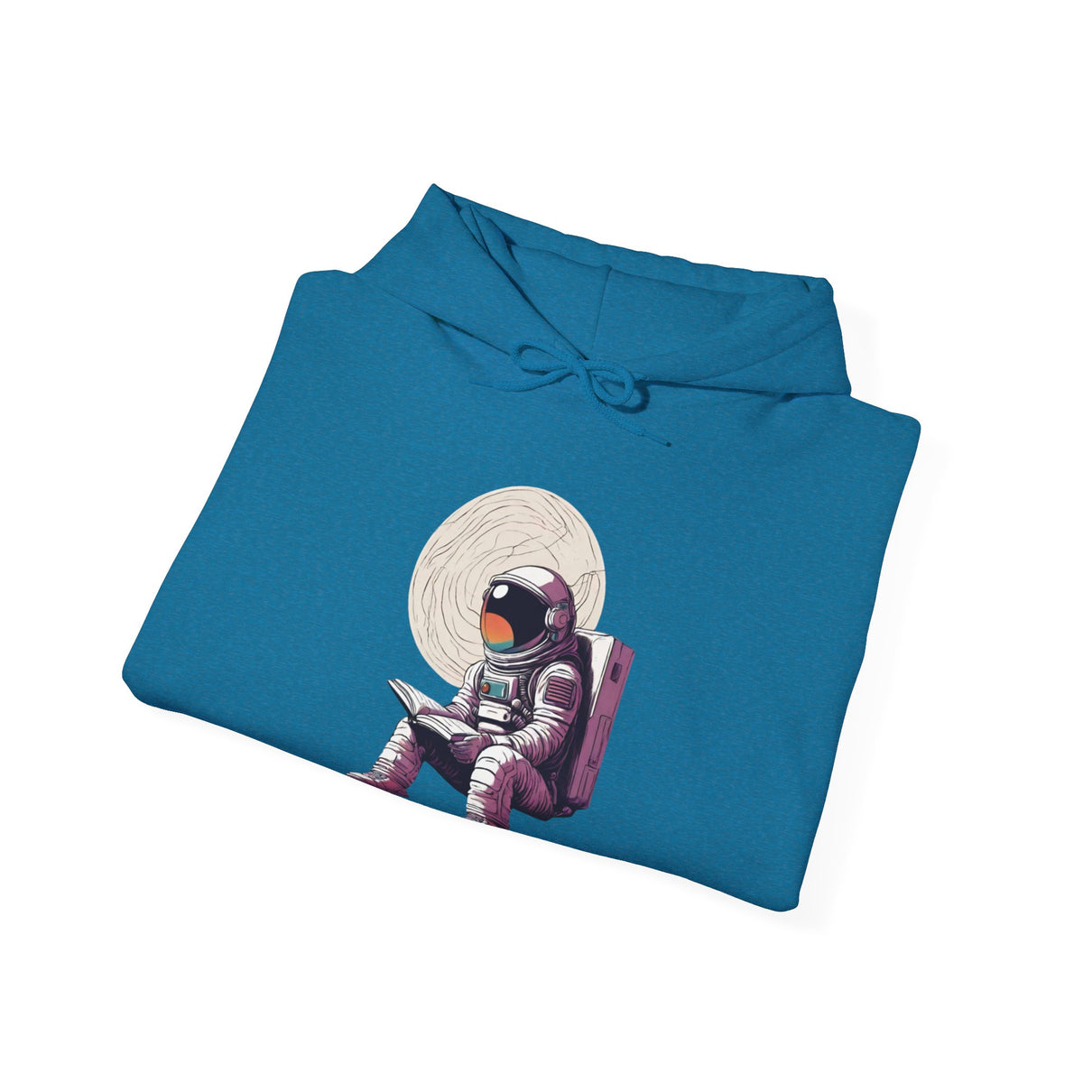 Astronaut Space Art Hoodie | Read That Book Sci-Fi Apparel