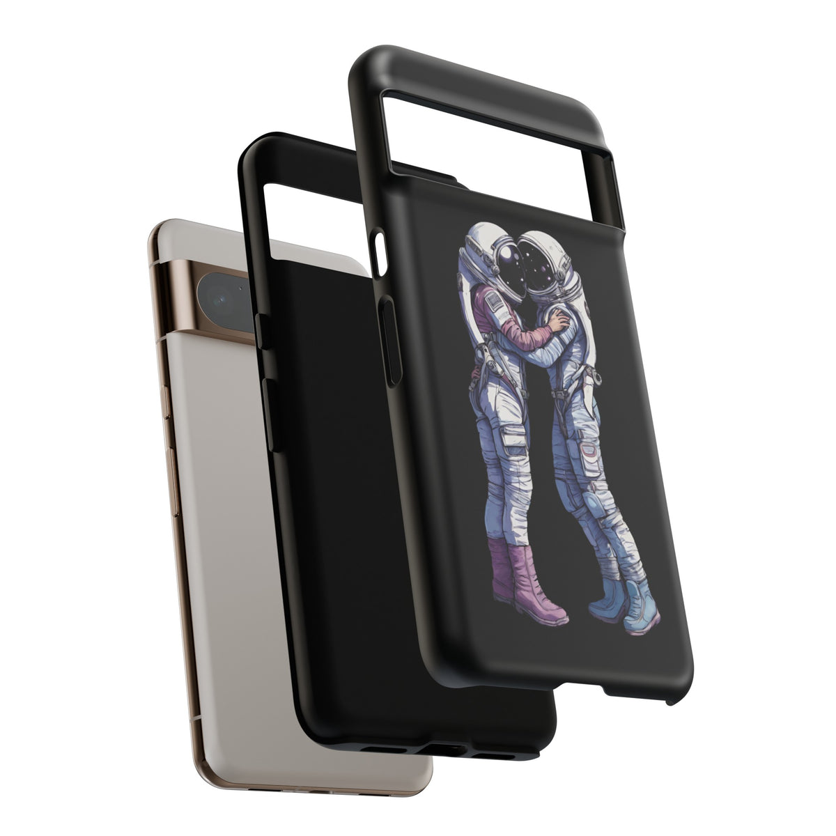 Until Next Time SpaceArt Astronaut Tough Google Pixel Mobile Cases-welovescifi.net