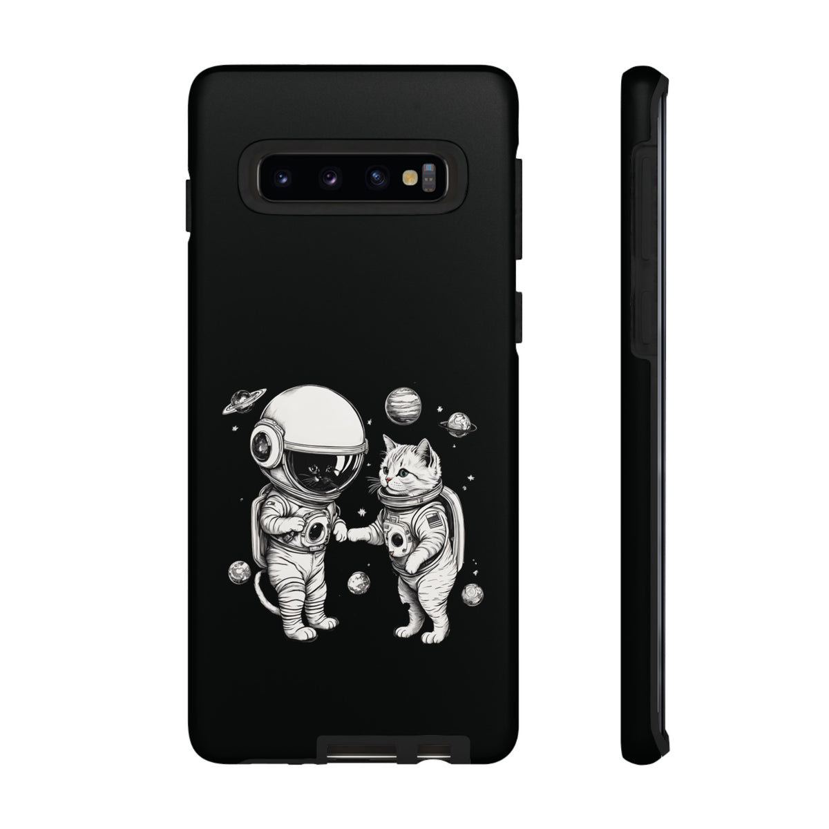 Space Kittie Samsung Galaxy Cases Tough Astronaut Cat Cover