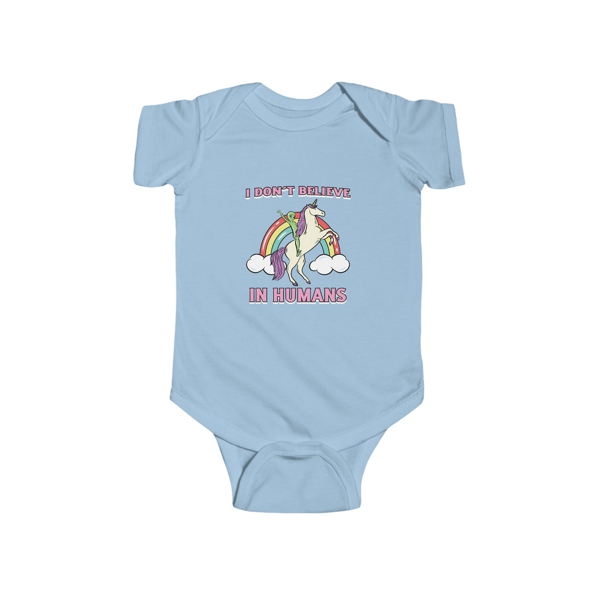 Unicorn Alien Funny UFO Bodysuit-welovescifi.net