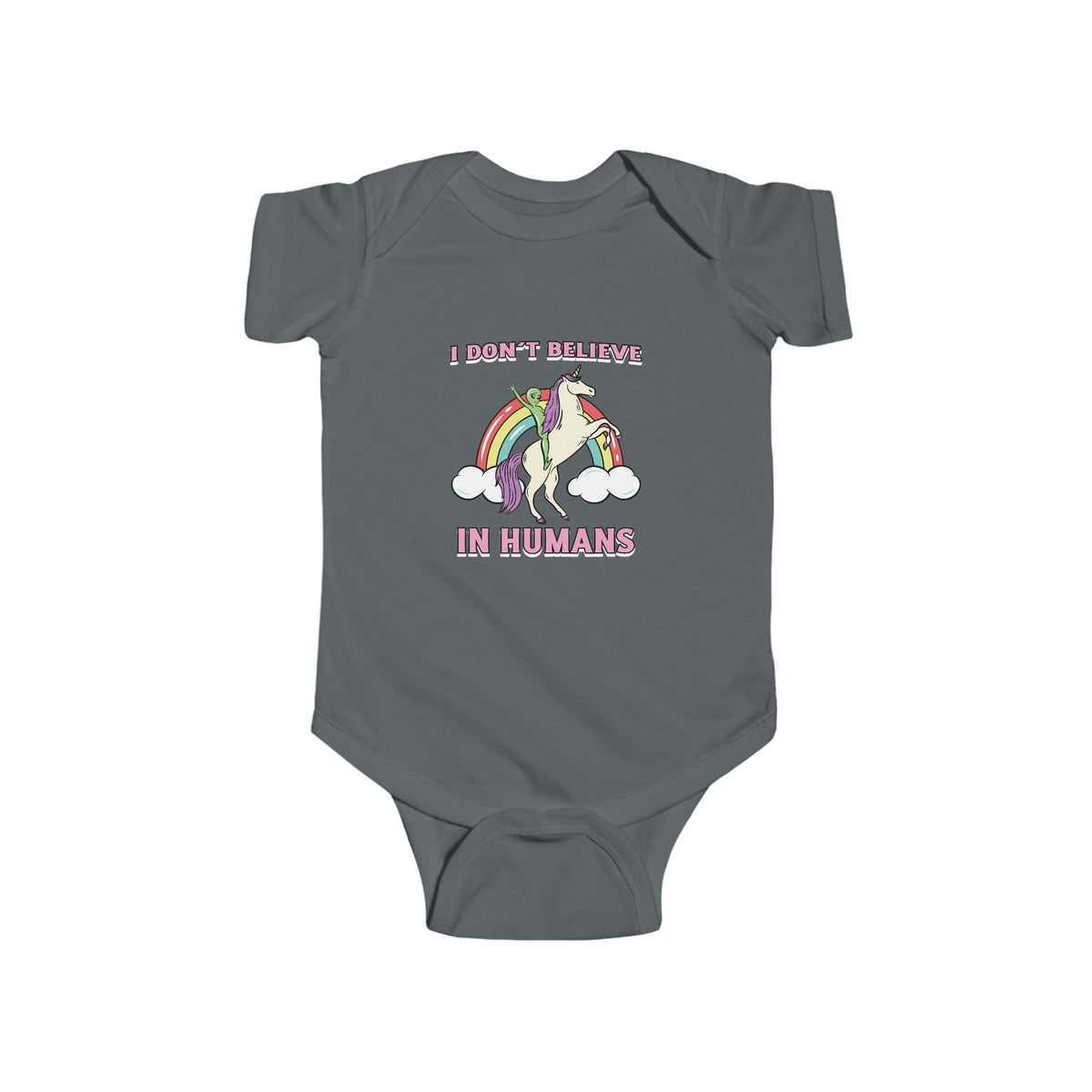 Unicorn Alien Funny UFO Bodysuit-welovescifi.net