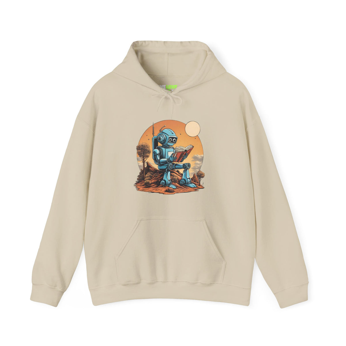 Sci-Fi Hoodie | Learn About Humans Robot Space Art