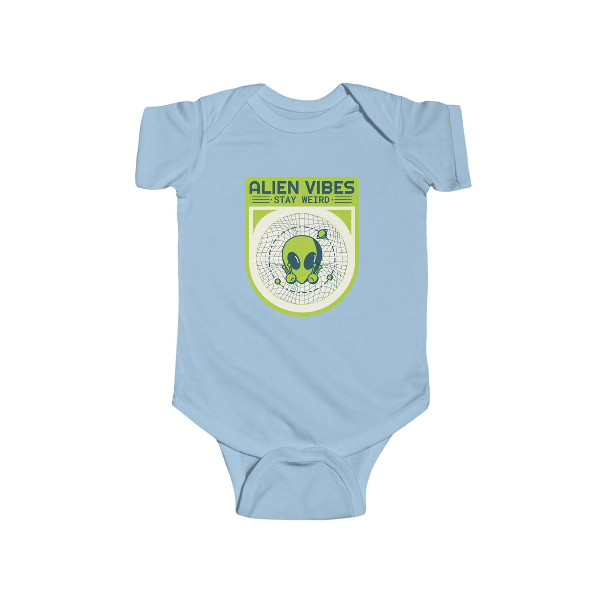 Stay Weird Funny UFO Bodysuit - We Love SciFi