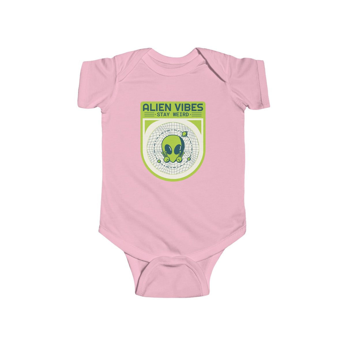 Stay Weird Funny UFO Bodysuit - We Love SciFi
