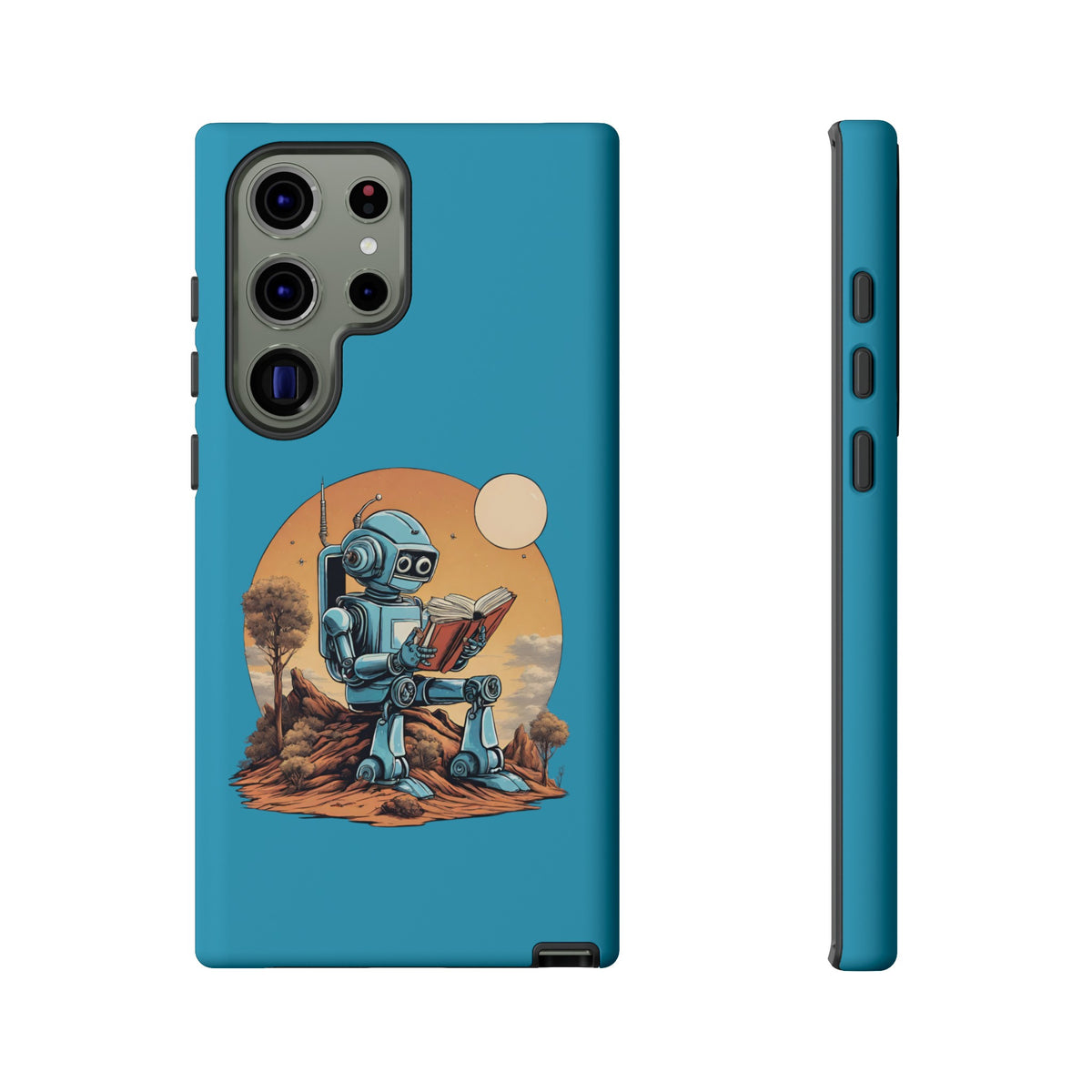 Robot SpaceArt Tough Samsung Galaxy Mobile Cases - We Love