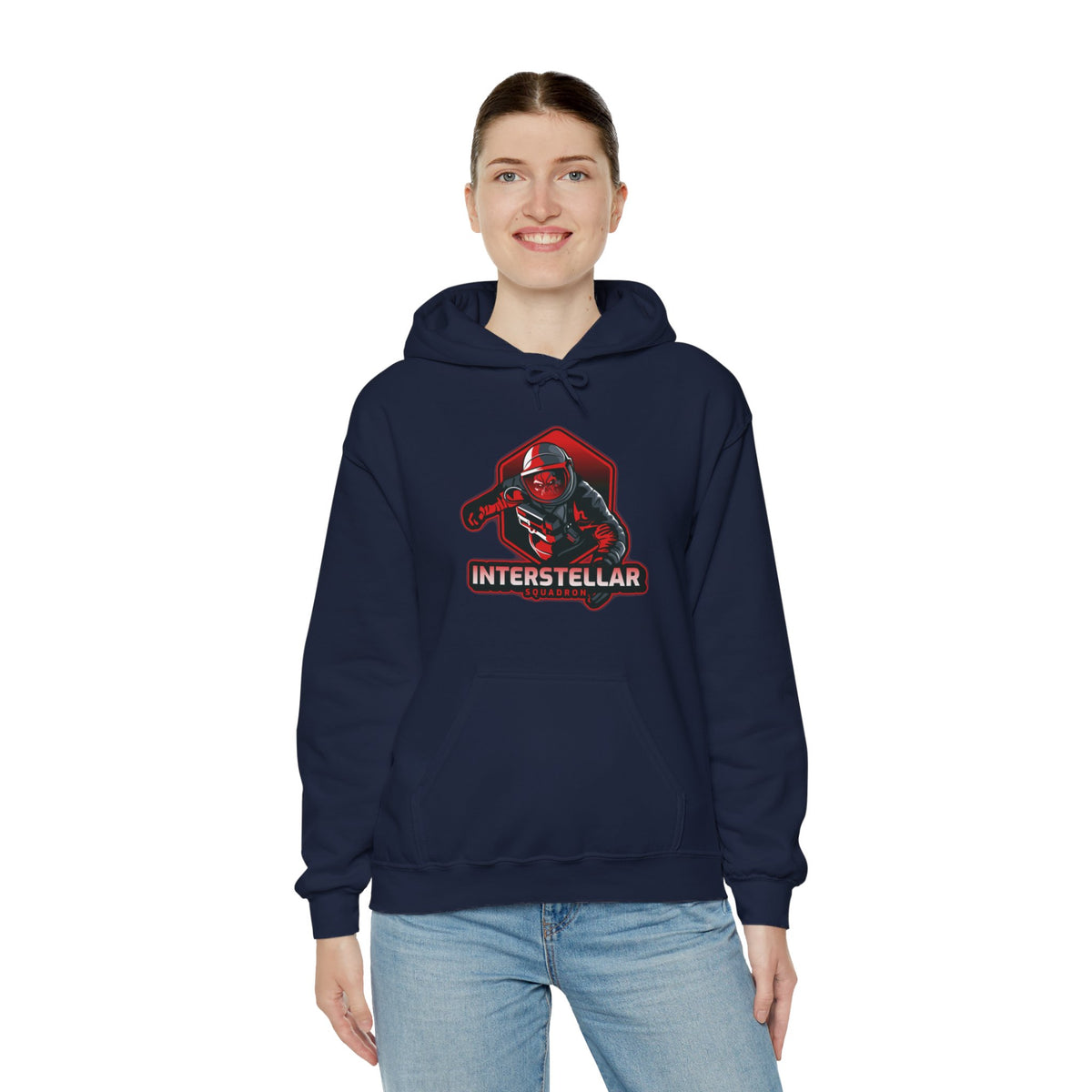 Interstellar Squadron Hoodie - Ultimate Sci-Fi Gear