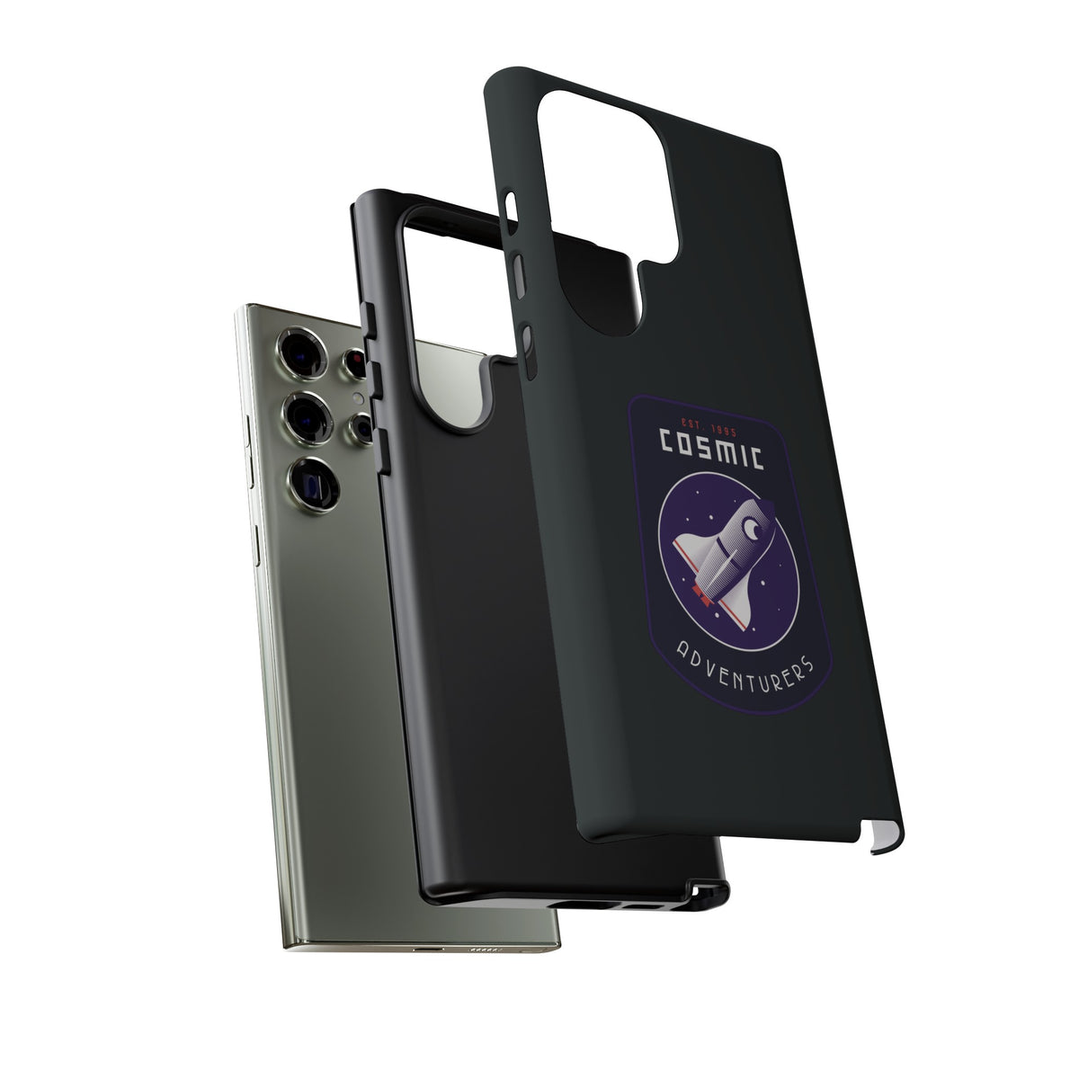 Cosmic Adventurers Sign Sci-Fi Samsung Galaxy Mobile Cases