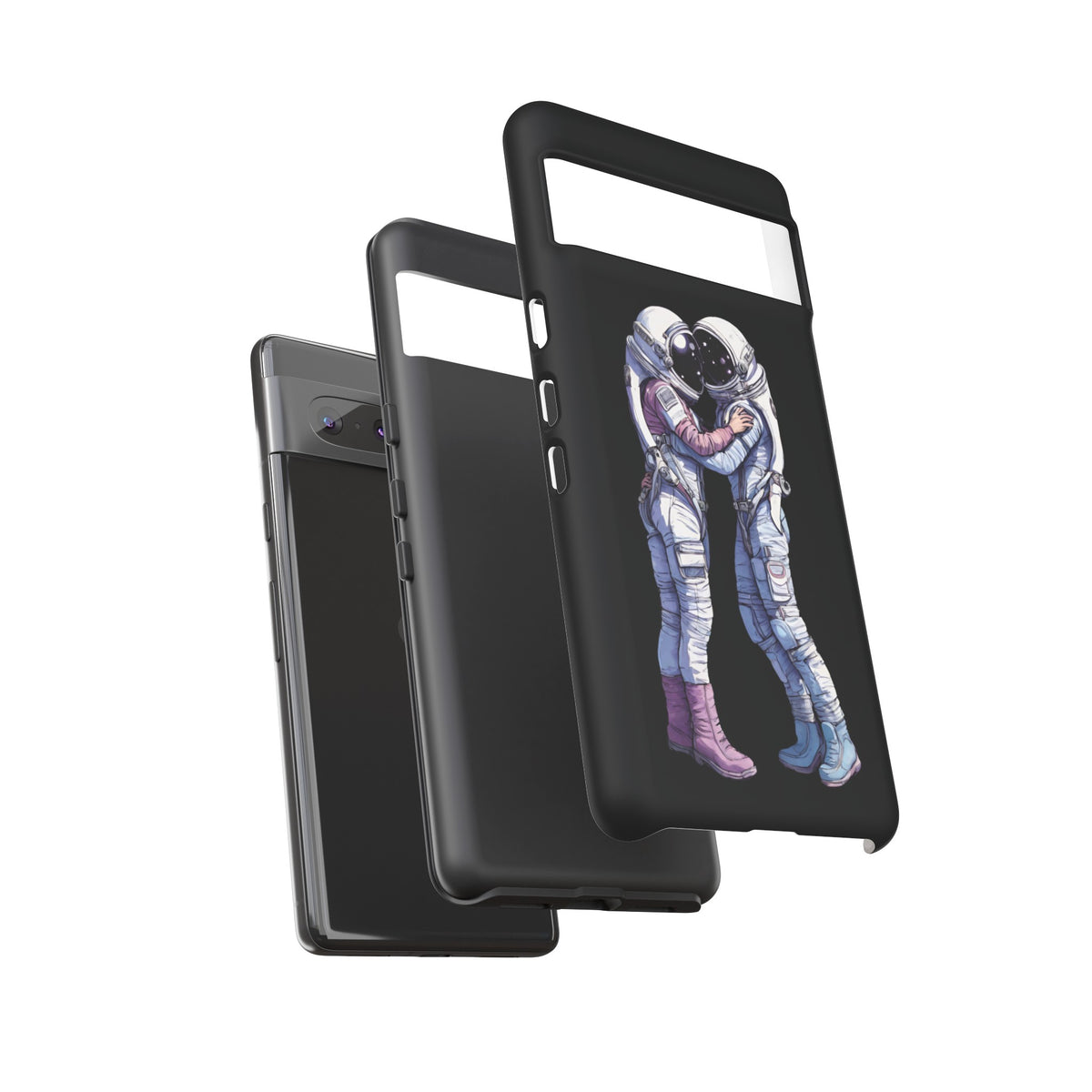 Until Next Time SpaceArt Astronaut Tough Google Pixel Mobile Cases-welovescifi.net