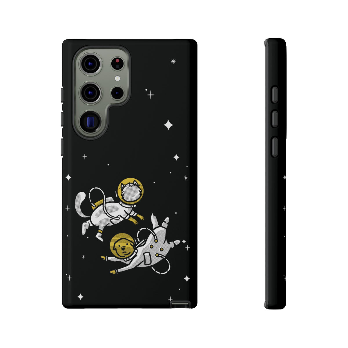 Astronaut Friends Dog Cat Sci-Fi Tough Samsung Galaxy