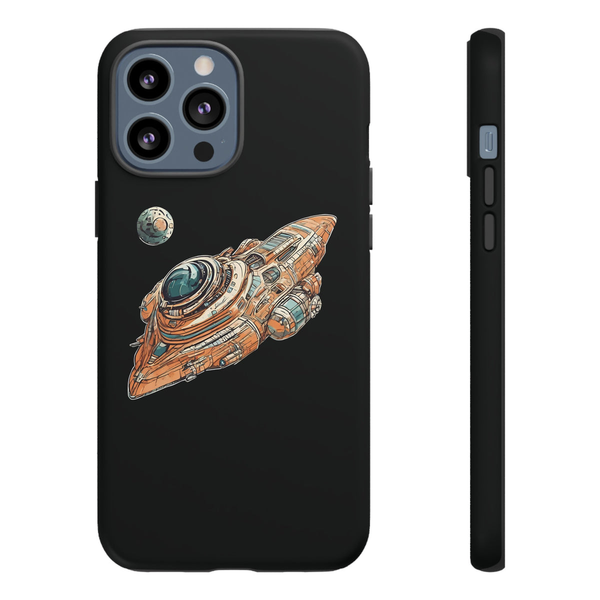 Durable Spaceship-76 Tough iPhone Cases