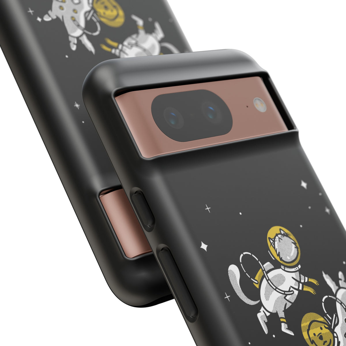 Astronaut Google Pixel Case | Funny Dog and Cat Sci-Fi