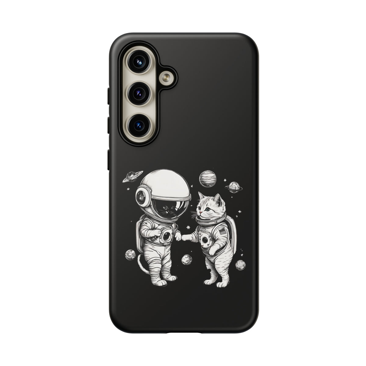 Space Kittie Samsung Galaxy Cases Tough Astronaut Cat Cover