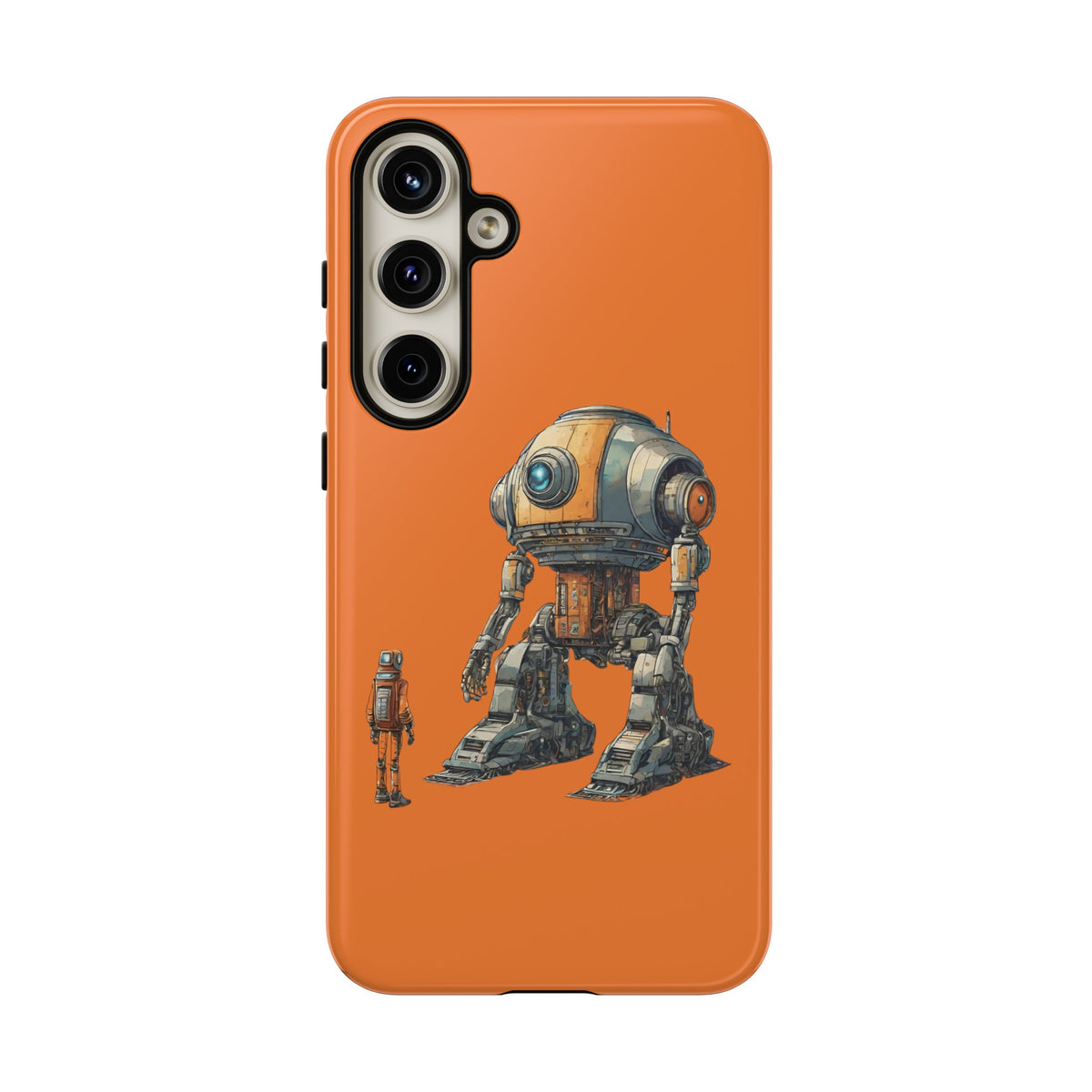 Robot Space Art Galaxy Mobile Cases | Look at Me Robot