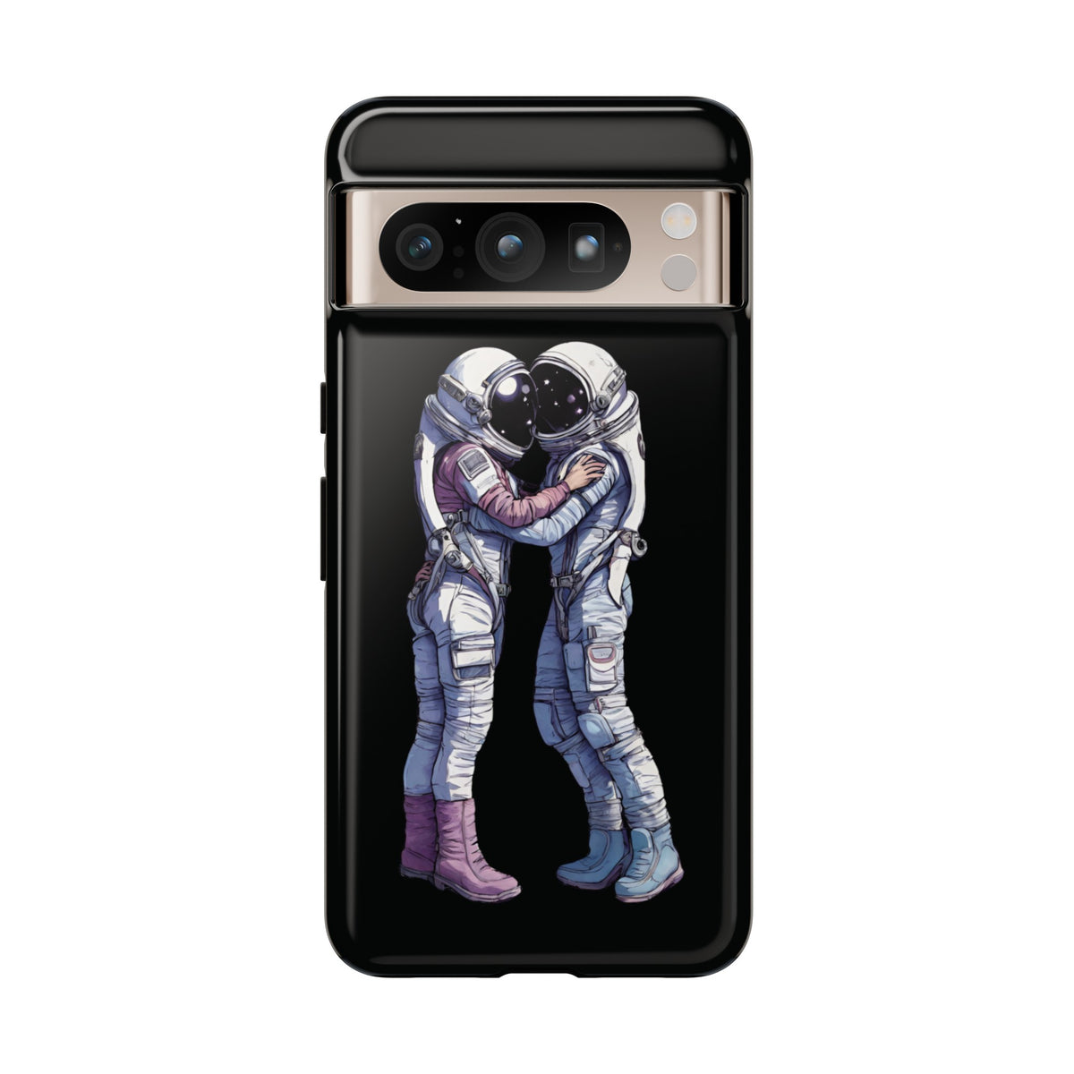Until Next Time SpaceArt Astronaut Tough Google Pixel Mobile Cases-welovescifi.net