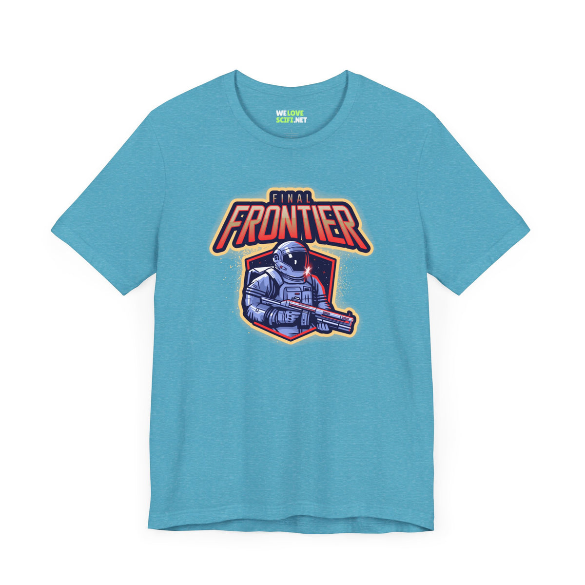 Final Frontier Astronaut Sci-Fi T-Shirt-welovescifi.net
