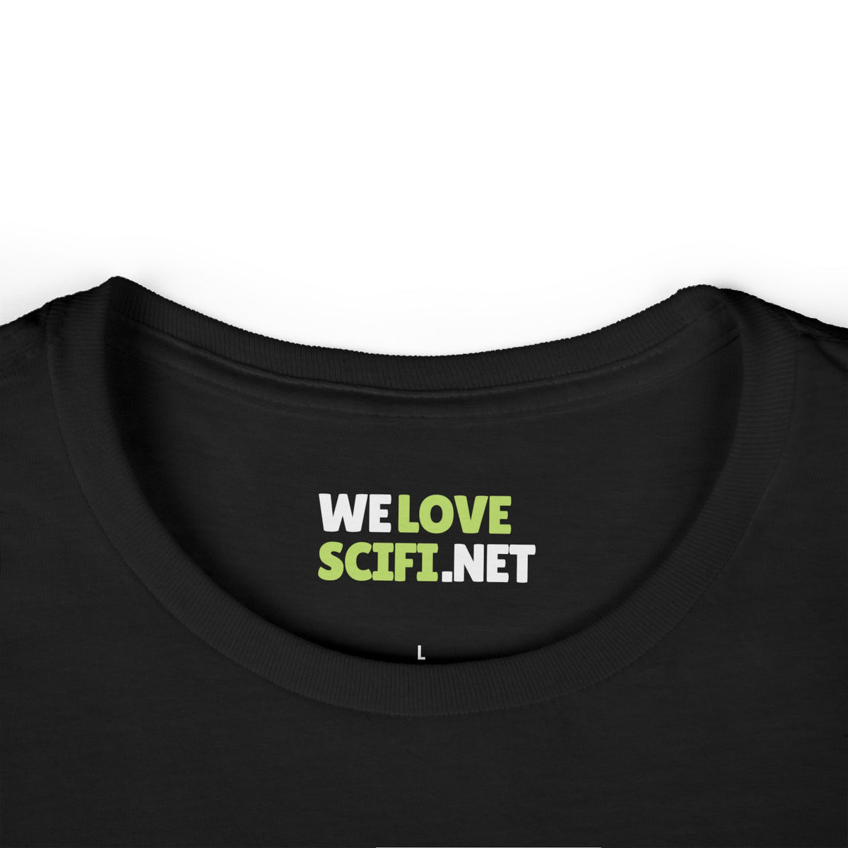 Good Boys Fetch In Space Funny UFO Woman's Tee-welovescifi
