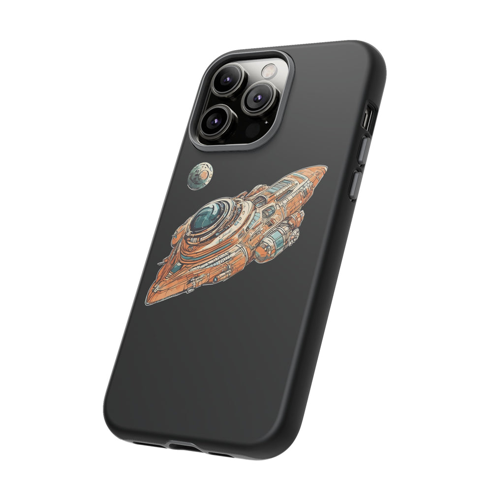 Durable Spaceship-76 Tough iPhone Cases