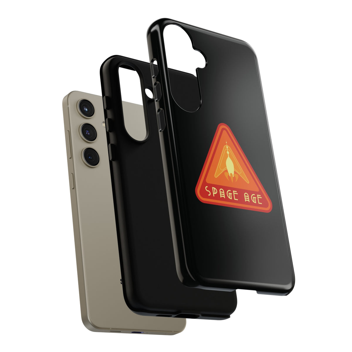 Space Age Retro Sign Samsung Galaxy Cases