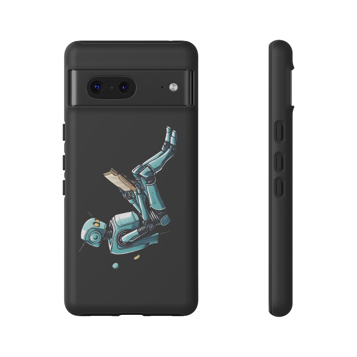 Robot Space Art Mobile Cases | Read Like a Robot