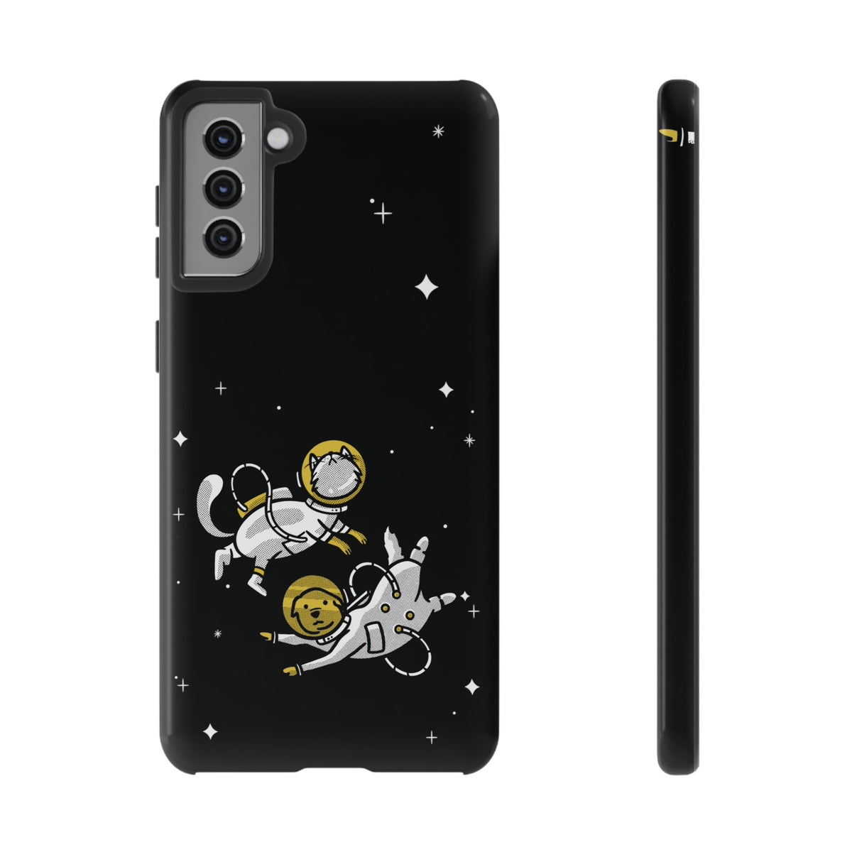 Astronaut Friends Dog Cat Sci-Fi Tough Samsung Galaxy
