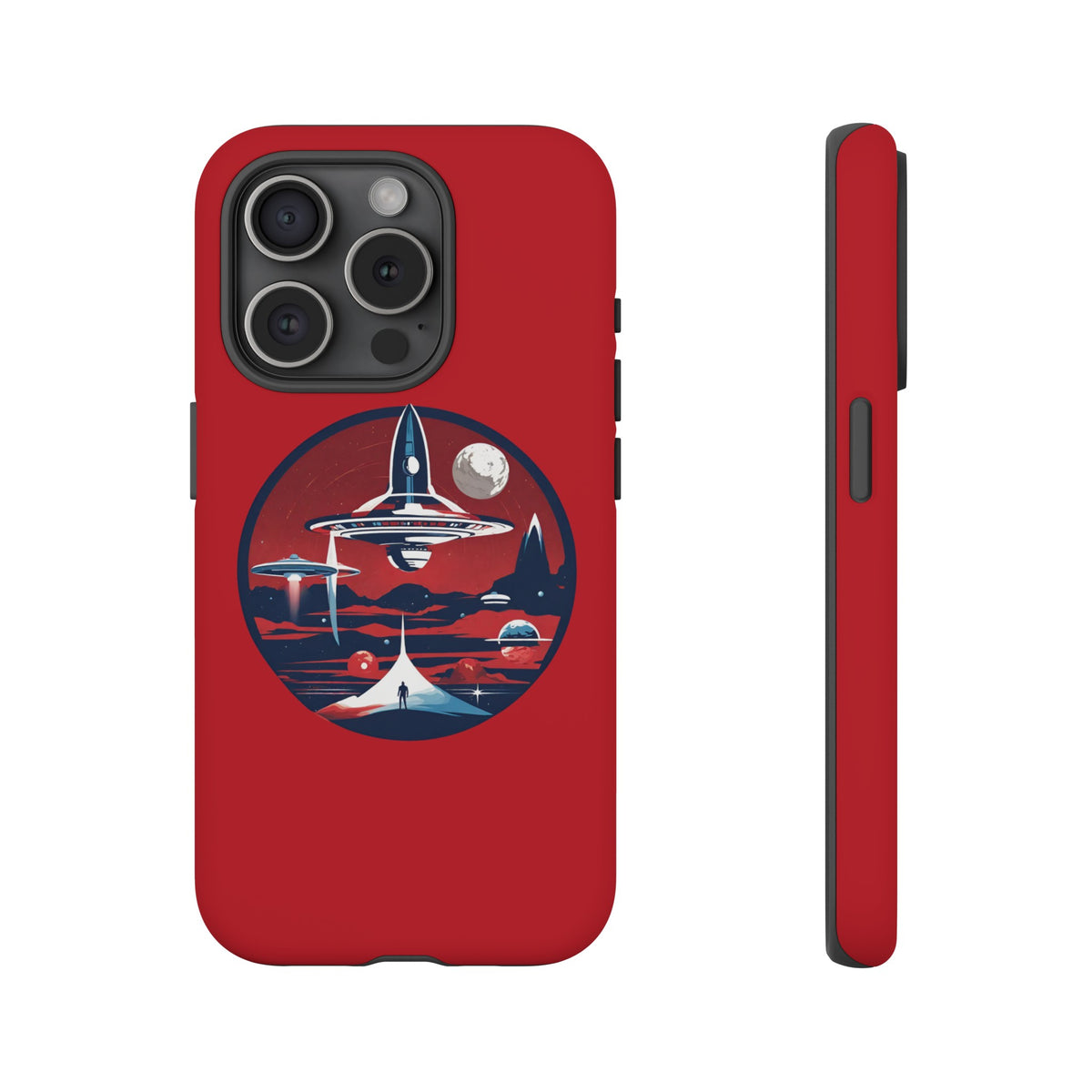 Space Art iPhone Cases | Sci-Fi Tough Mobile covers